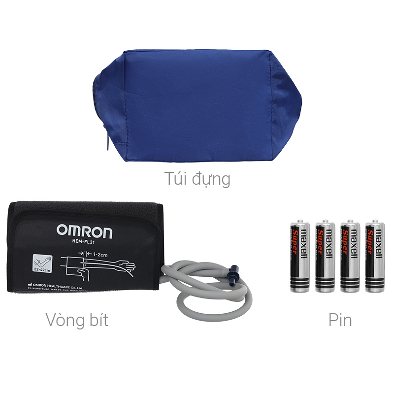 Máy đo huyết áp bắp tay Iq Bt Omron HEM-7194T1-FL - 9